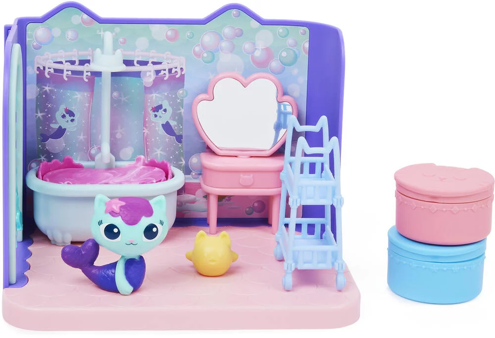 GABBY ET LA MAISON MAGIQUE - PLAYSET DELUXE LA SALLE DE BAIN DE MARINE