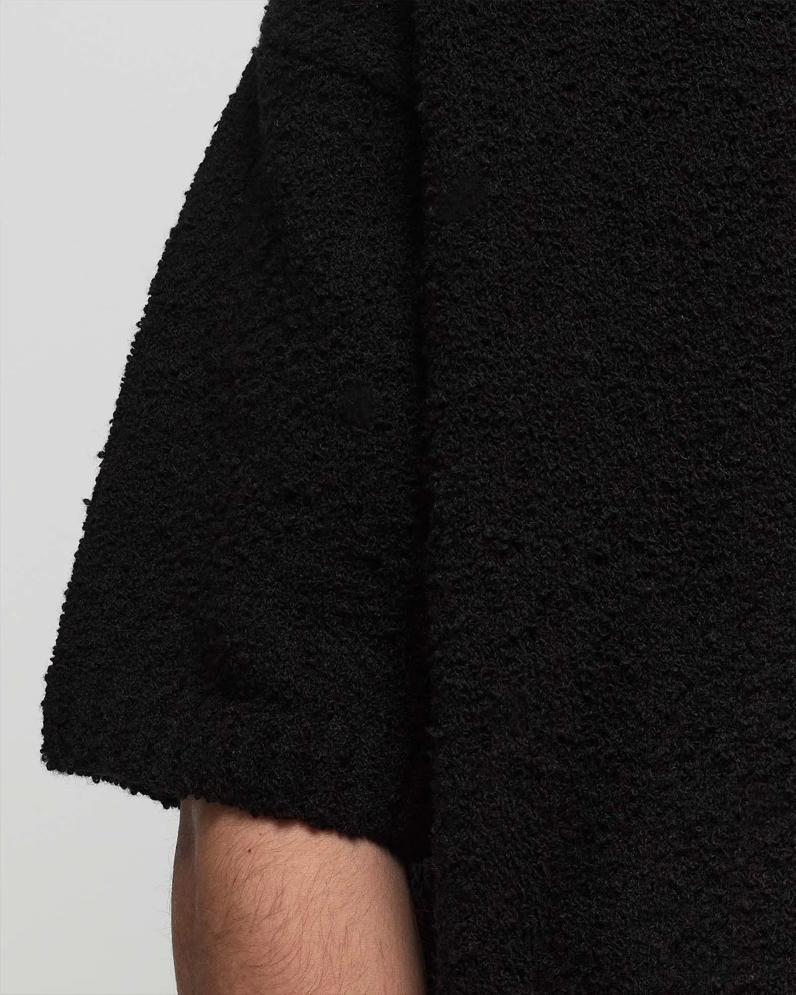 Represent BOUCLE TEXTURED KNIT POLO