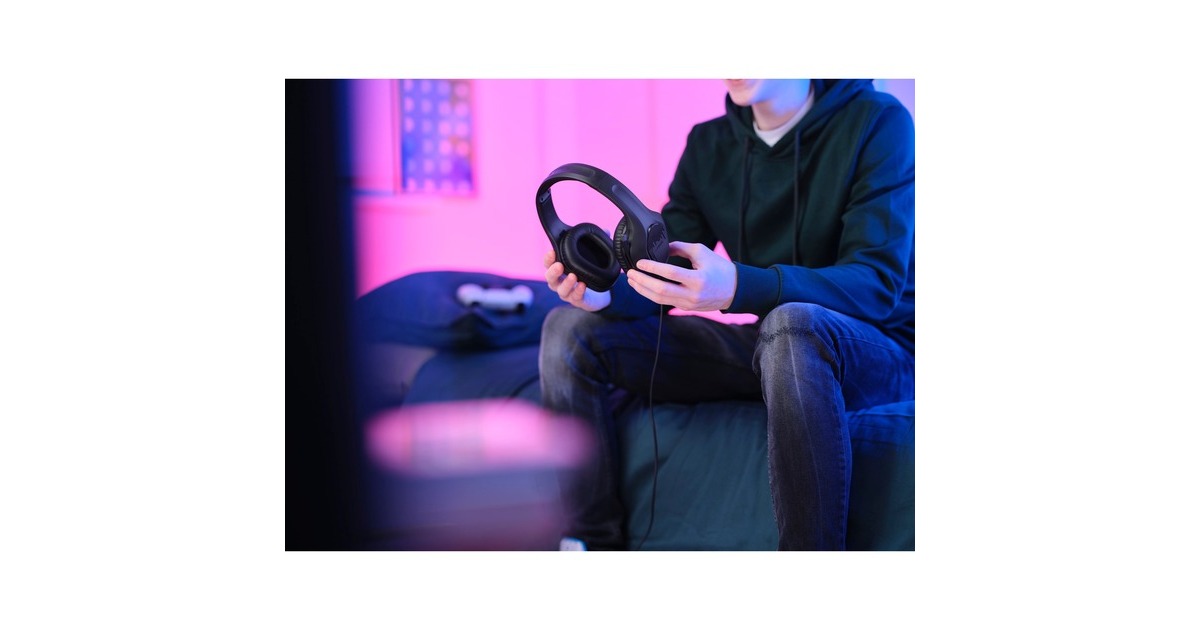 TrustGXT 415 Zirox Lightweight Gaming headset over-ear   (Zwart, PC, laptop en consoles)