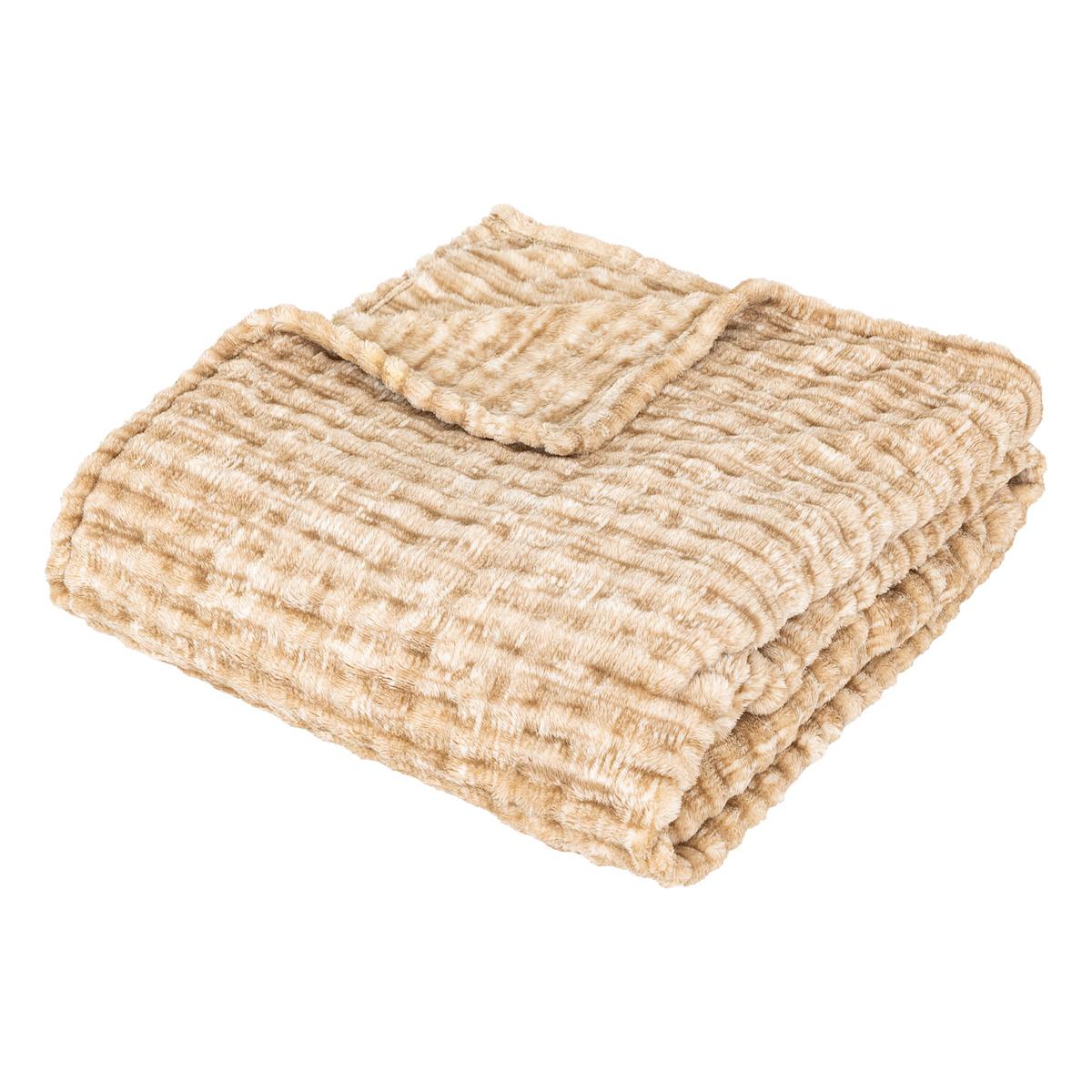 PLAID FLANELLE 3D 125X150CM
