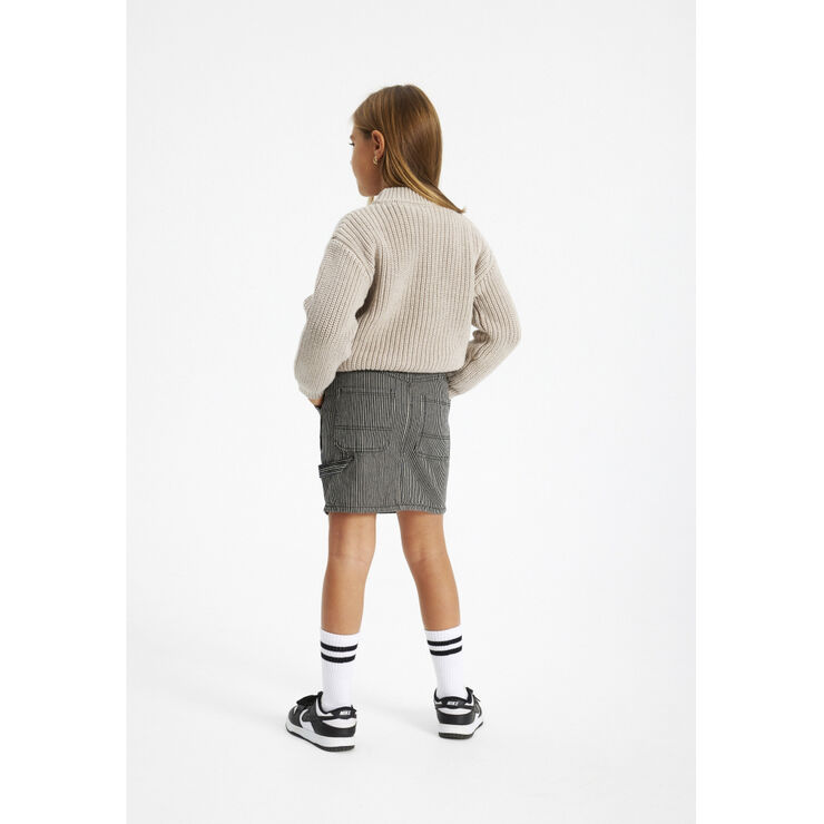 The New TNLondon Denim Skirt Blå