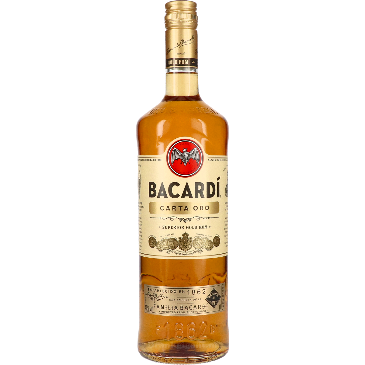 Bacardi Carta Oro 100 cl