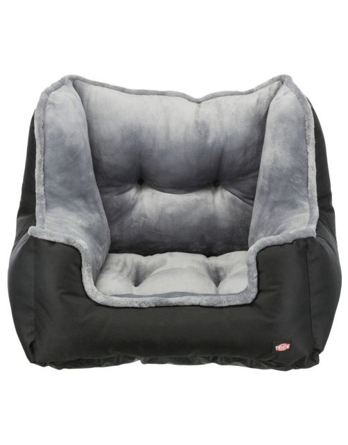 Trixie Auto Hondenstoel - Hondenautoaccessoire - 50x40x50 cm Zwart Grijs
