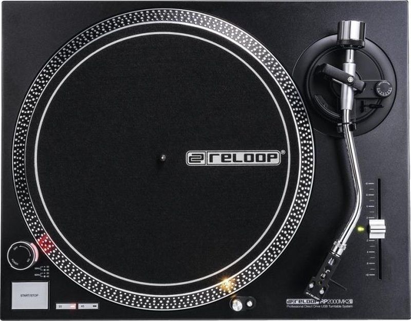 Reloop - RP-2000 USB MK2 - Platenspeler - Zwart