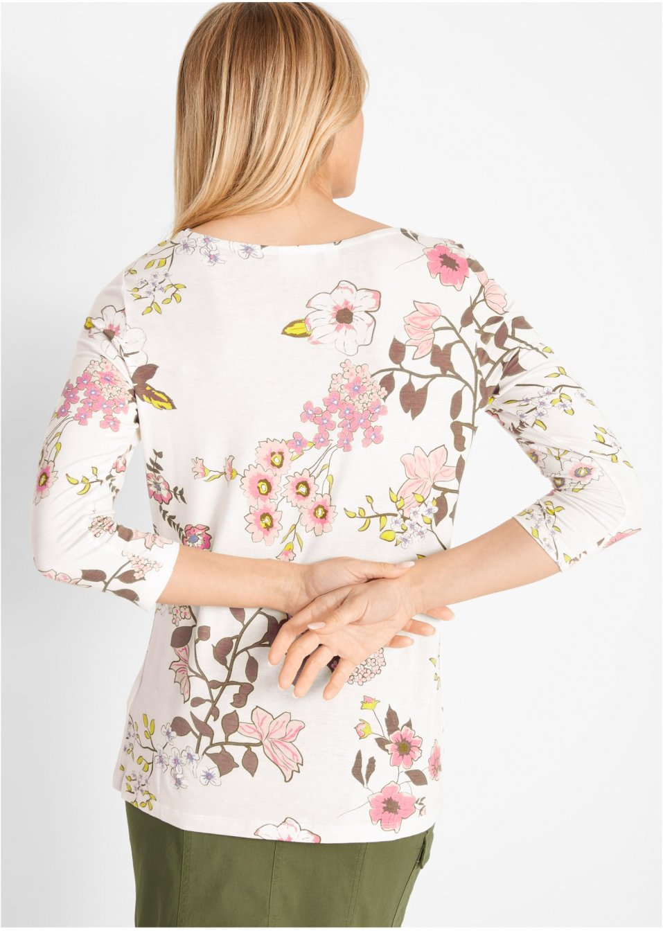 T-shirt à imprimé floral