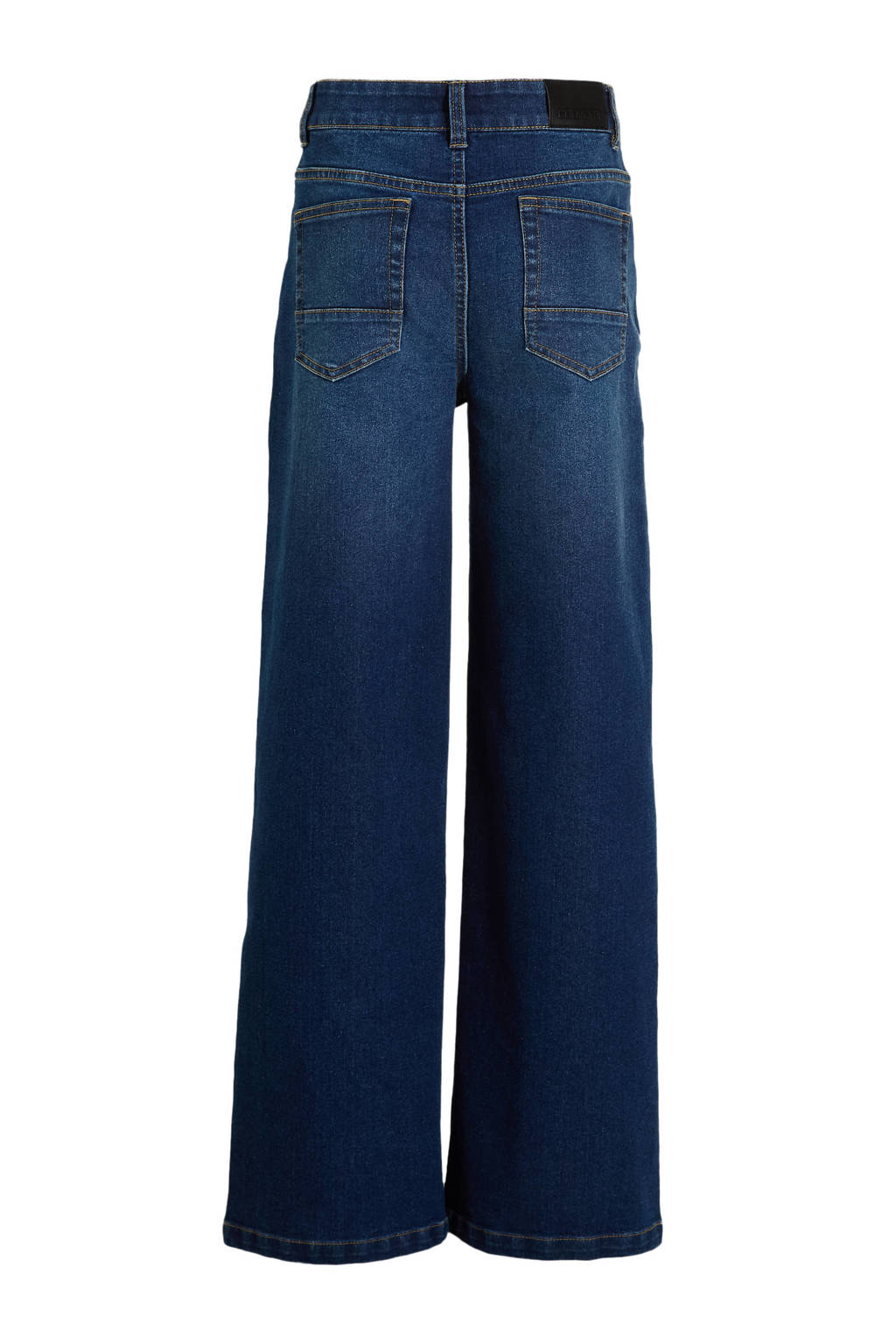 Coolcat Wide Leg Jeans Dominique Donker Blauw