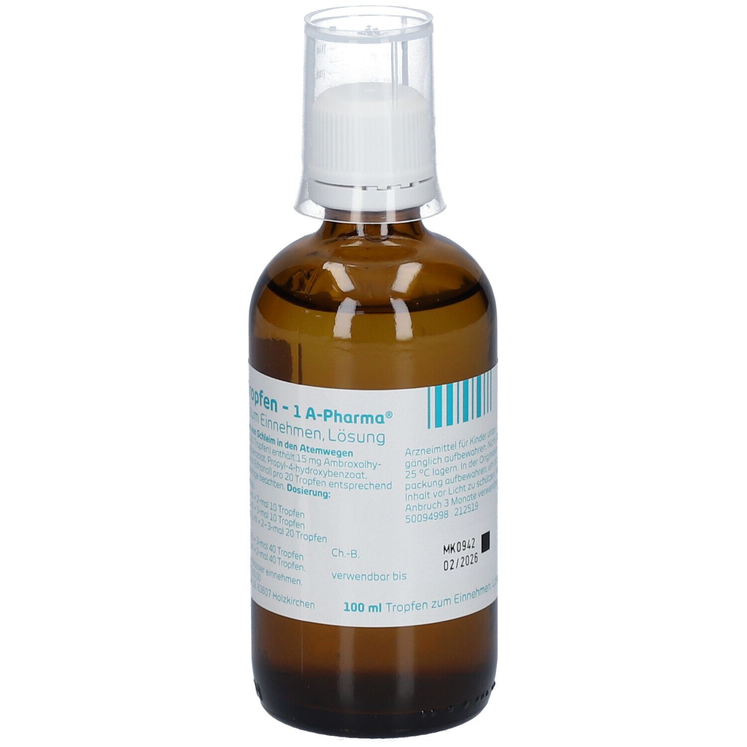 Ambroxol 30 Tropfen - 1A Pharma