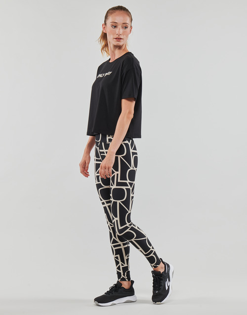 Only Play - ONPFONT-2 LOGO HW TRAIN TIGHTS - Noir