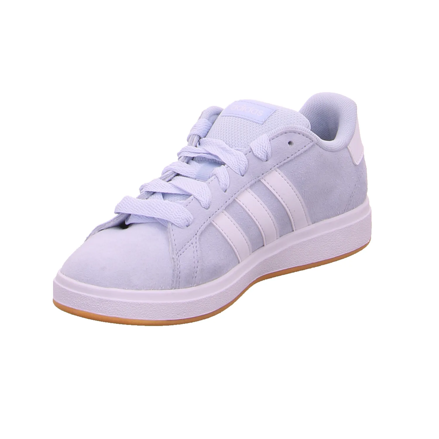 ADIDAS Kinder Sportschuh Hellblau Leder