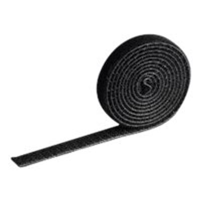 DURABLE CAVOLINE GRIP 10 - rouleau attache-câble auto-agrippant - 1m x 1cm - noir
