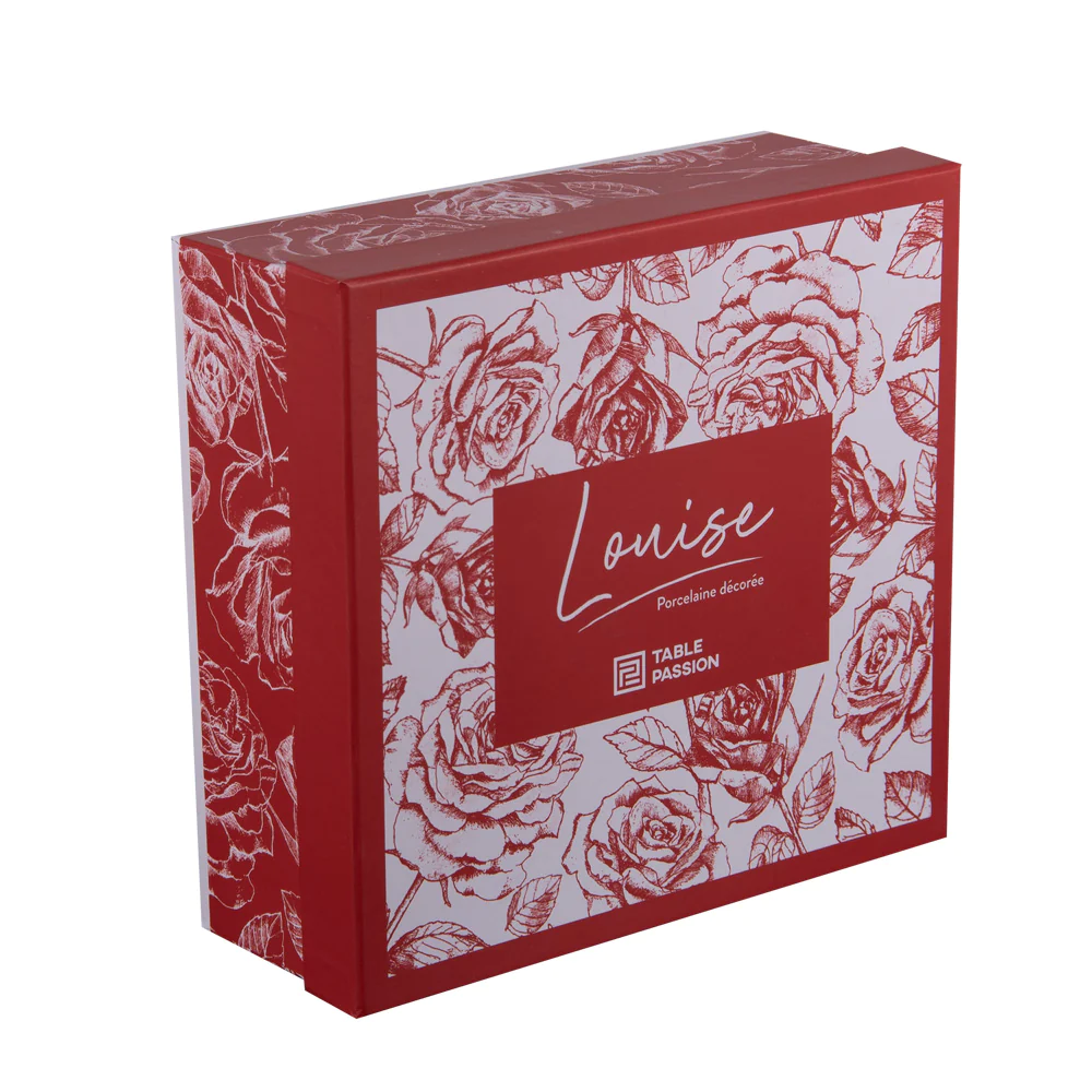 Coffret de 4 mugs Louise 35 cl Amadeus