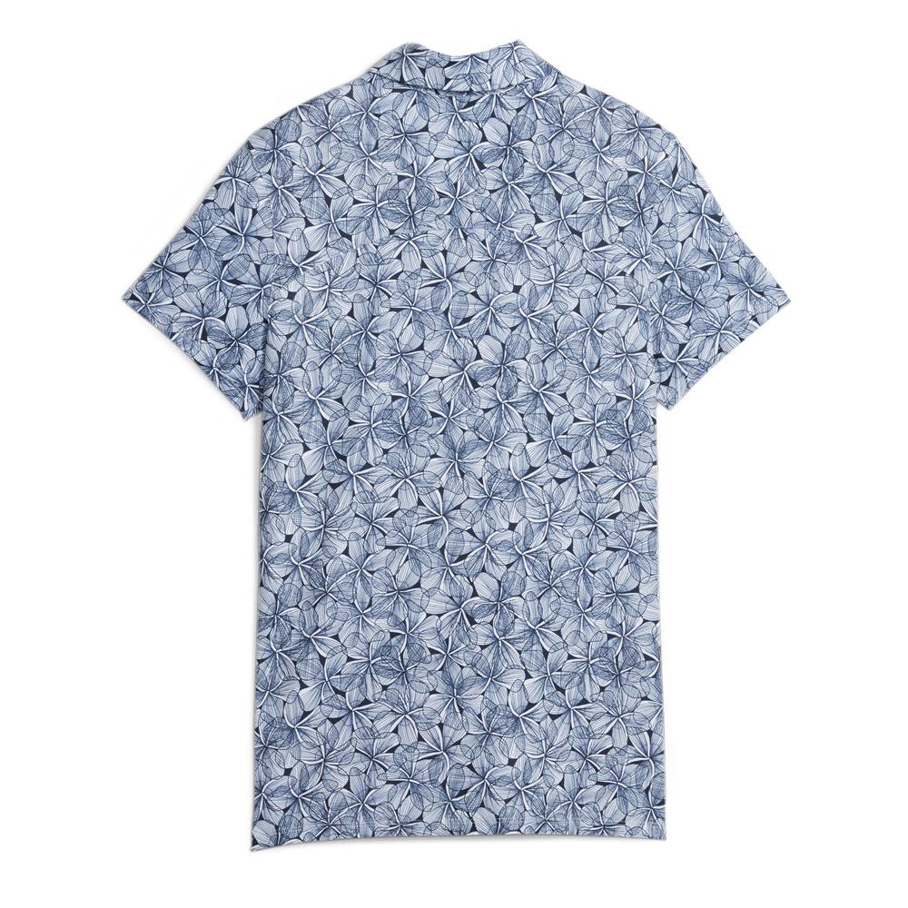 Puma Polo à Motifs Marine Femme Puma Plumeria