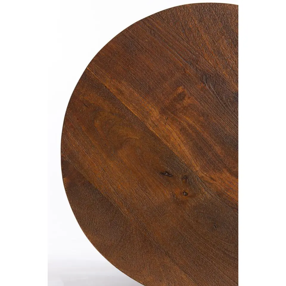 Bijzettafel Larus - Hout - Ø40cm