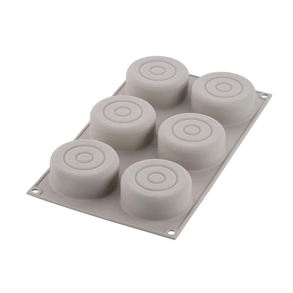 Moule 6 pièces 3D mini Color silicone 690 ml Silikomart