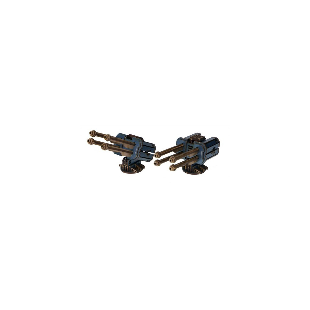 Defence Lines - Canon Sol-Air (Bleu)