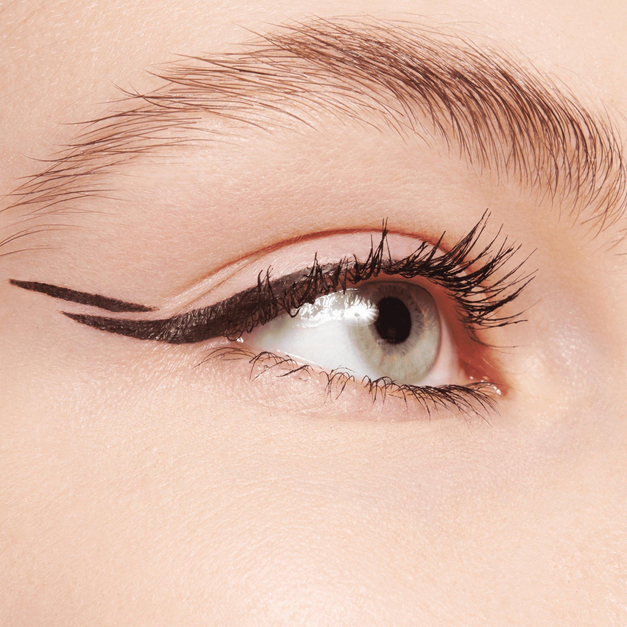 liquid ink eyeliner encre liquide marron waterproof