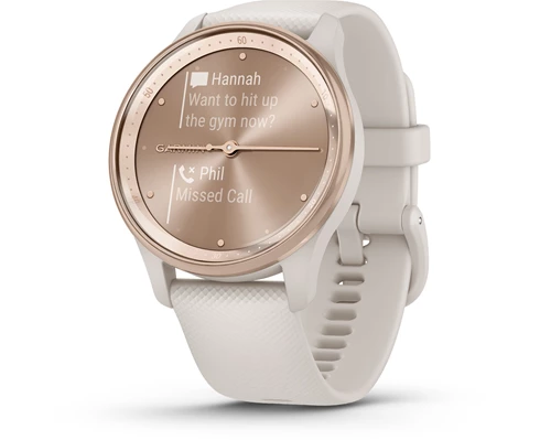 Garmin Vivomove Trend, Cream   Peach Gold