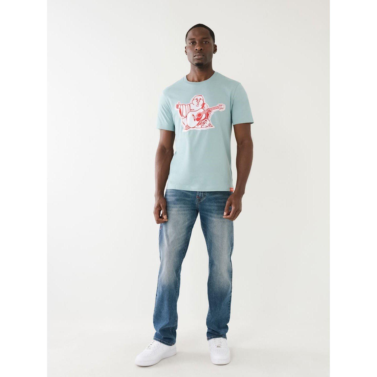 True Religion TR Buddha Applque T Shirt Mens