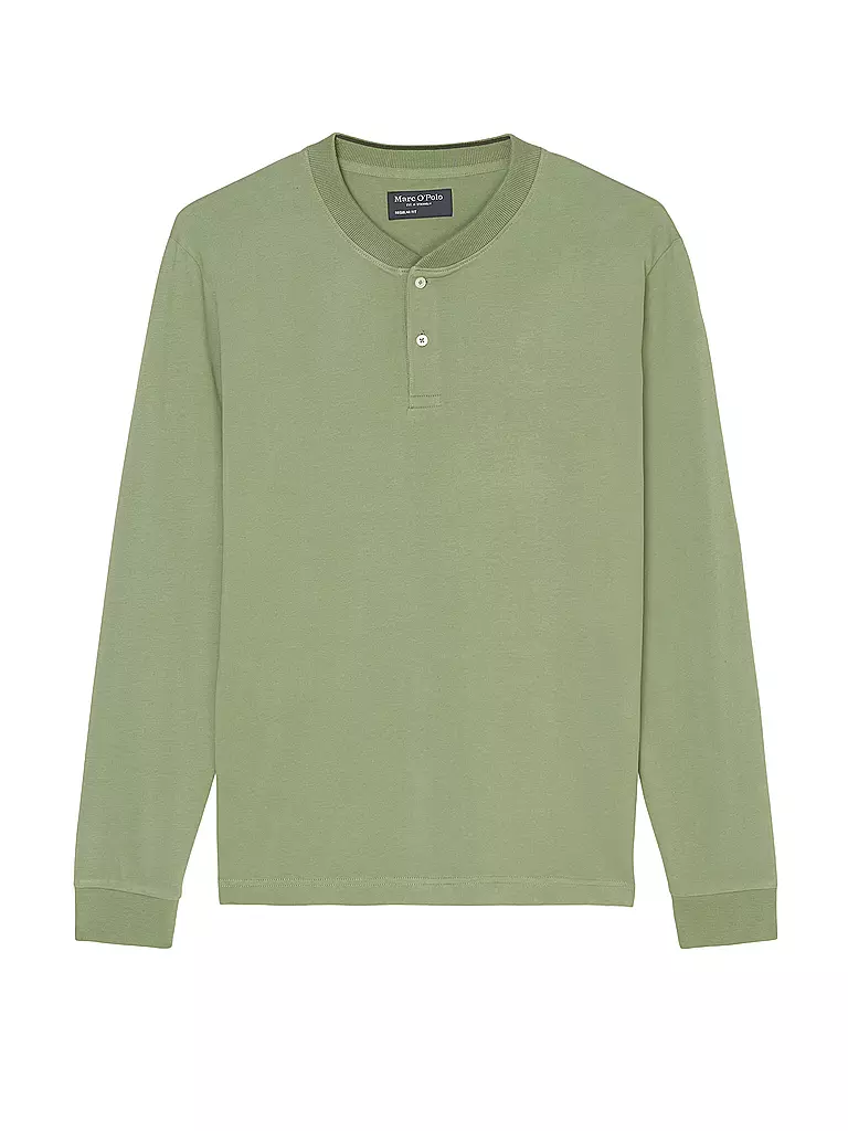 MARC O'POLO Langarmshirt braun