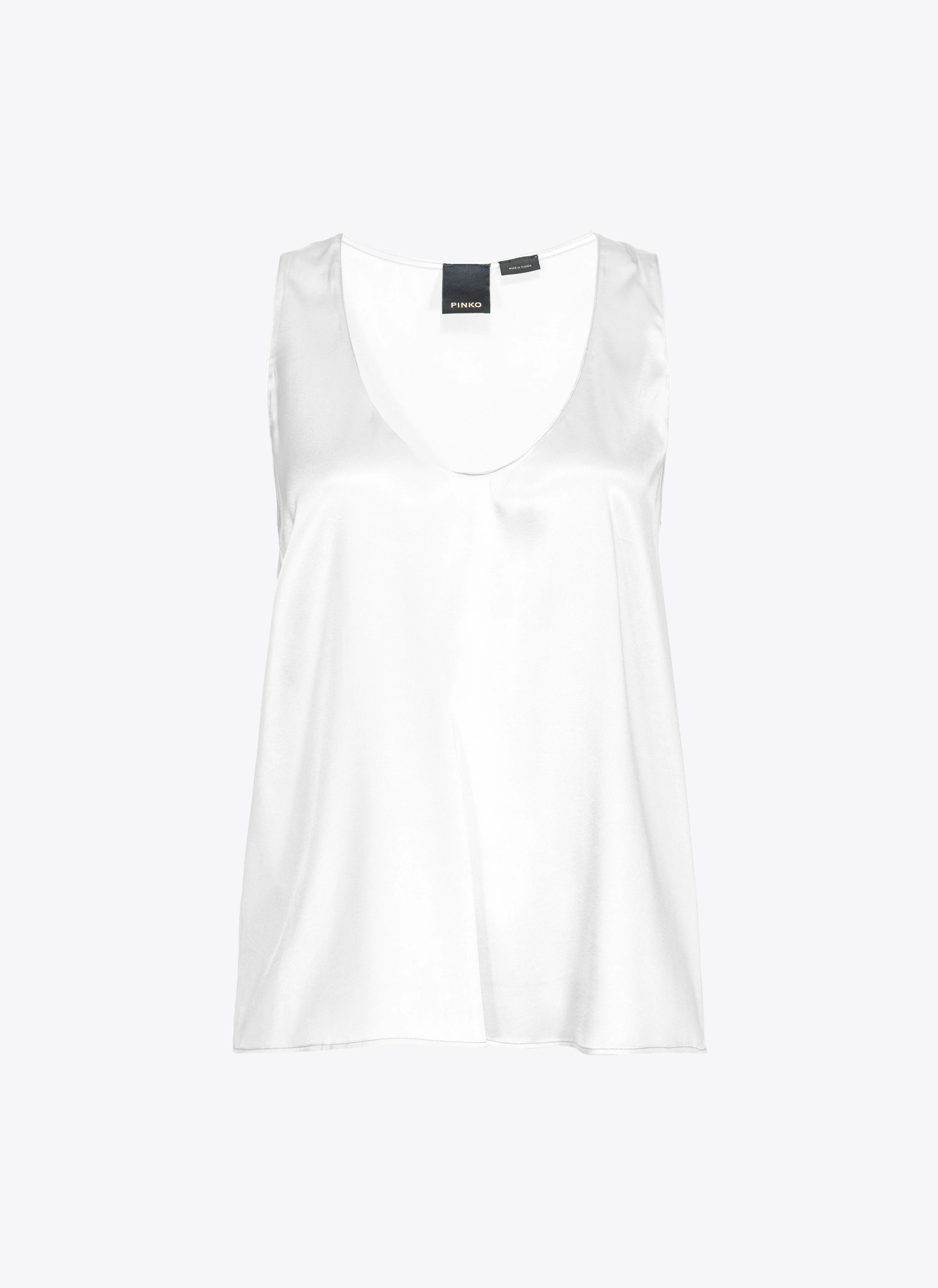 Top sans manches | Blanc