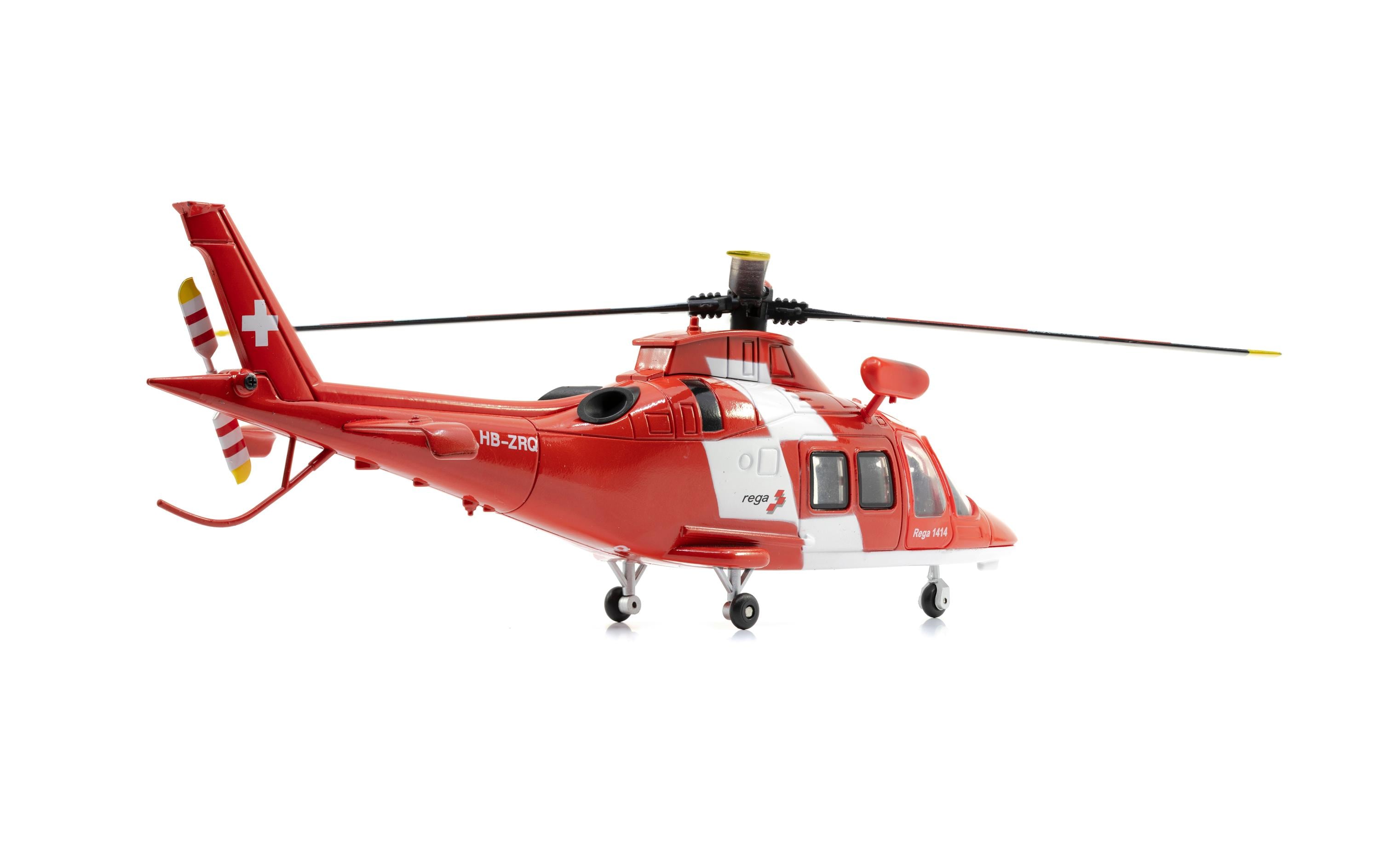Toy Leonardo AW109 Rega Helikopter 1:48Helikopter Modellbausatz
