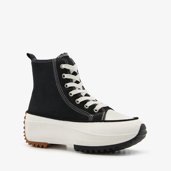 Claudia Ghizzani dames sneakers zwart/wit
