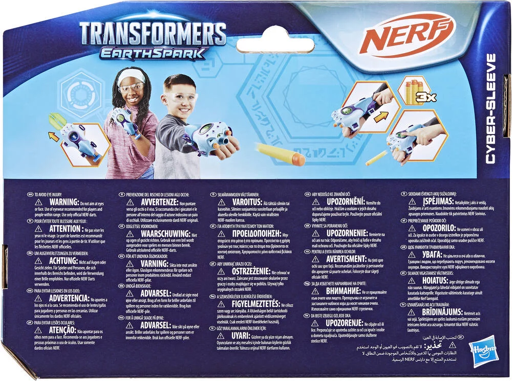 TRANSFORMERS EARTHSPARK ROLEPLAY CYBER-SLEEVE