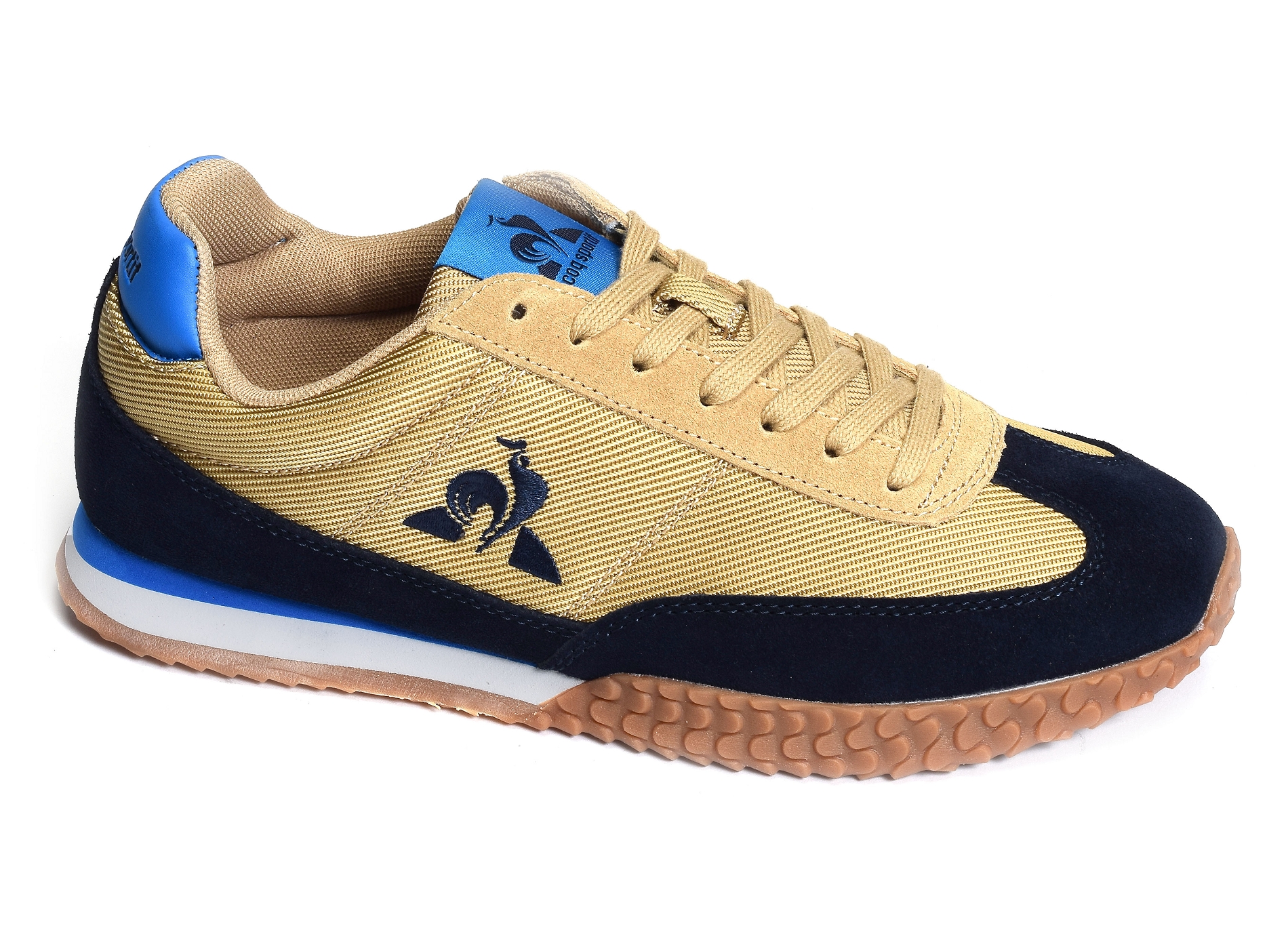 Veloce beige bleu