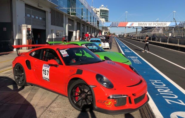 Porsche 911 GT3 RS 991 mitfahren auf dem Circuit Zolder
