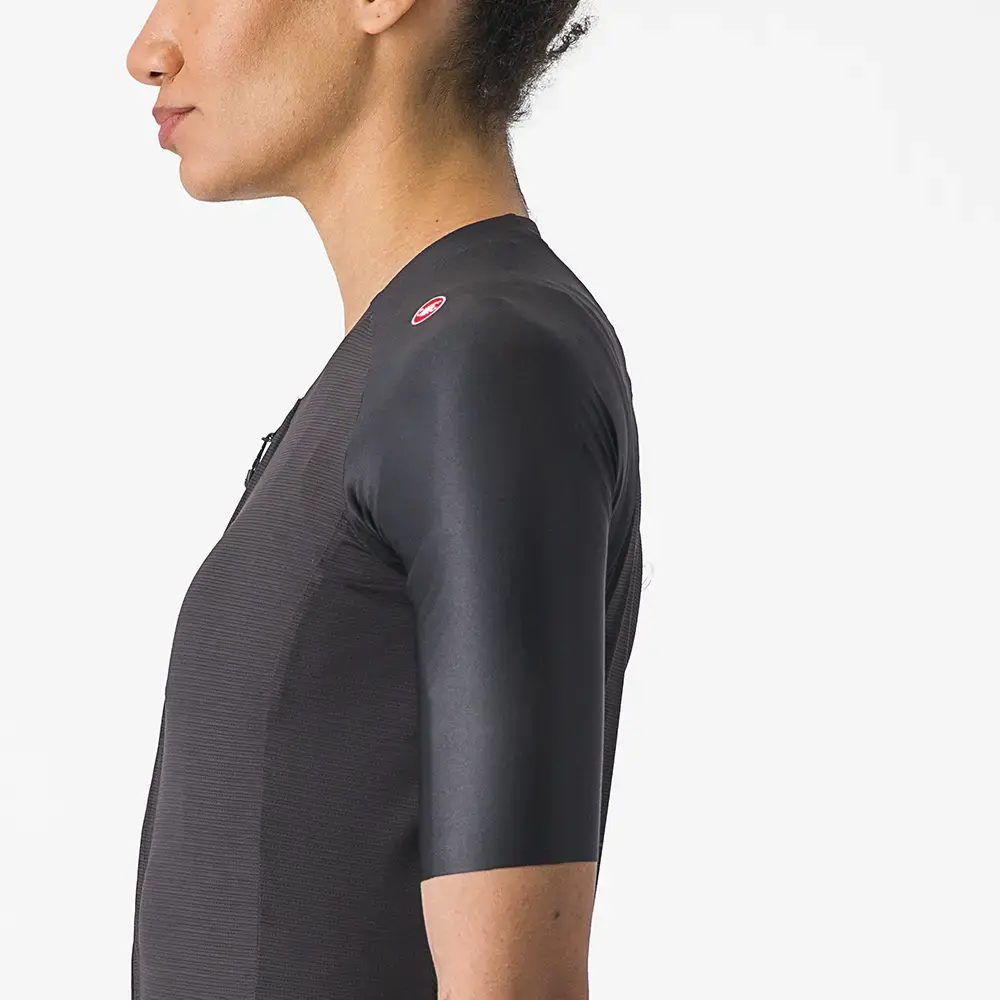 Castelli Aero Pro 7.0 Fietsshirt Korte Mouwen Zwart Dames