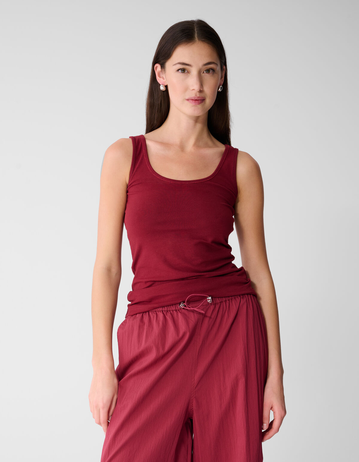 Basic Tanktop Rood