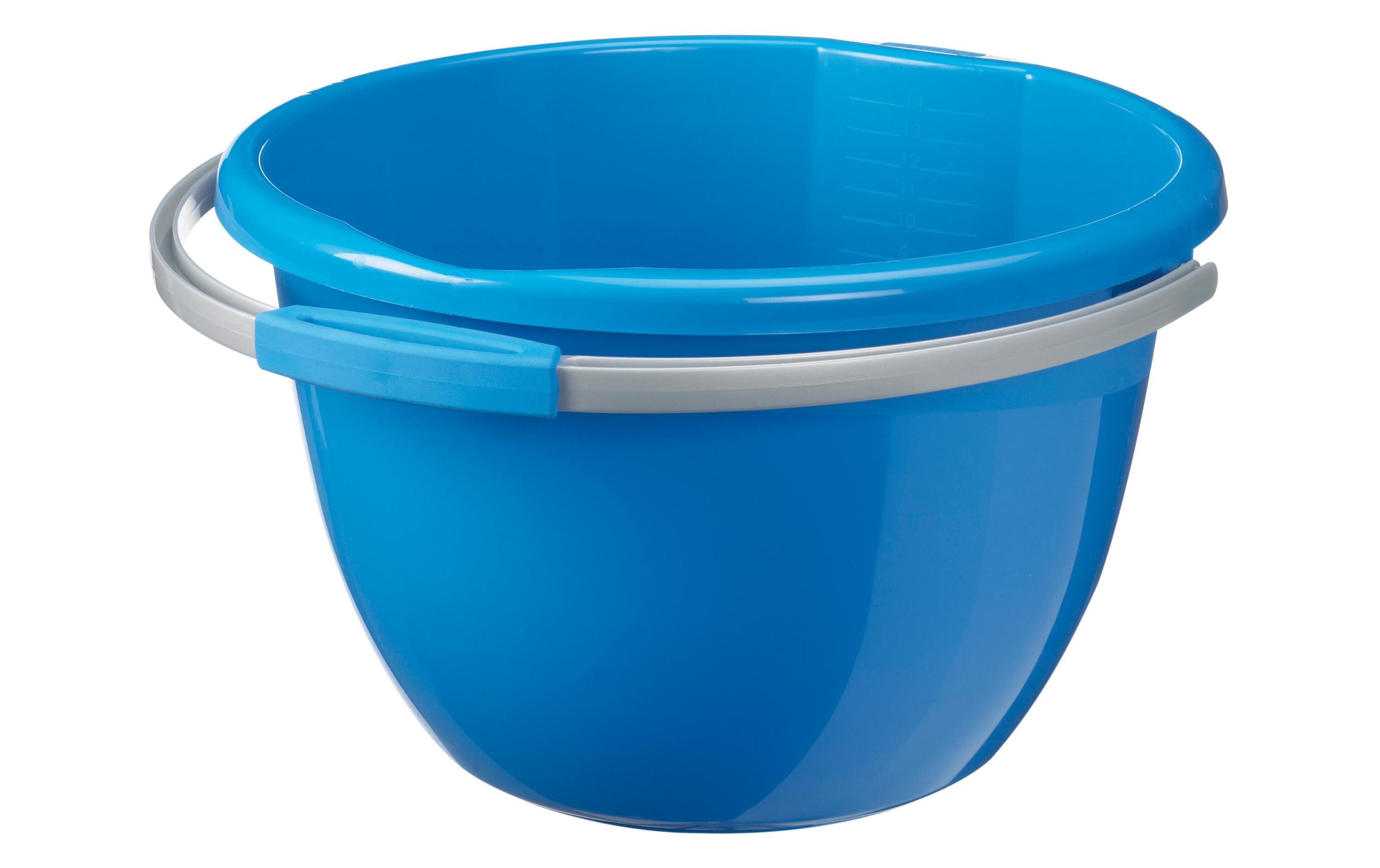 Putzeimer Water-Line 14 l, BlauPlastikeimer mit Ausguss