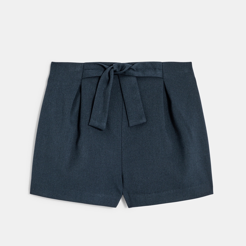 Short chic anthracite Fille