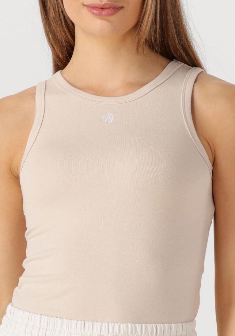 beige aimee the label top fire tanktop