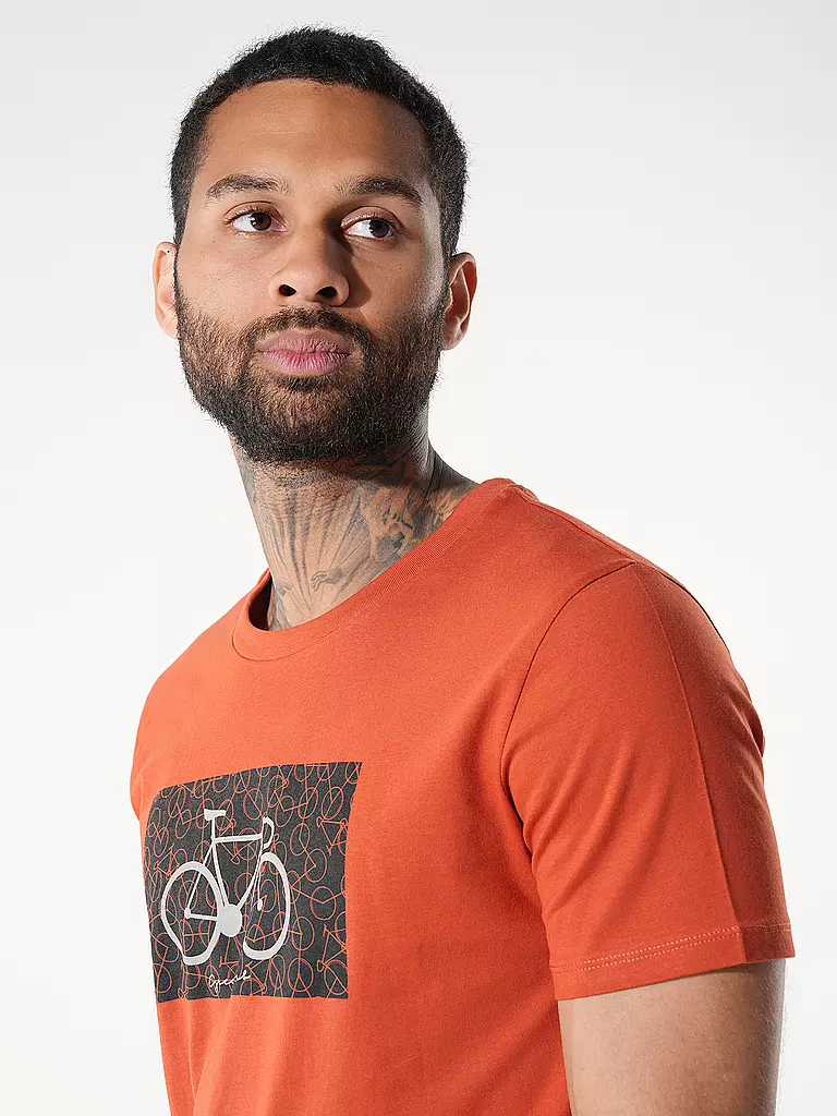 GREENBOMB T-Shirt GUIDE BIKE CUBE rot