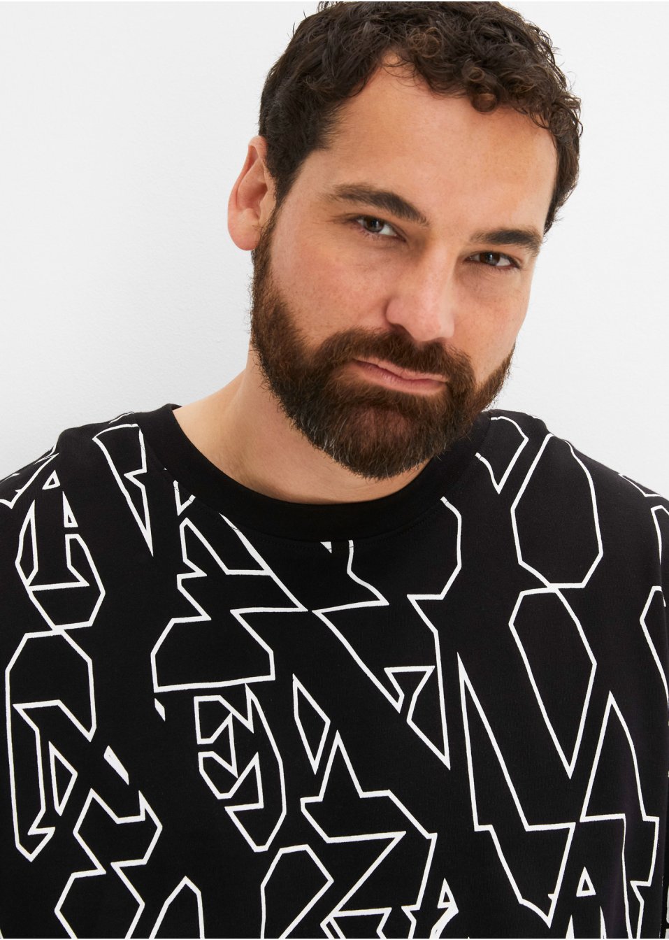 Sweat en coton bio, coupe loose