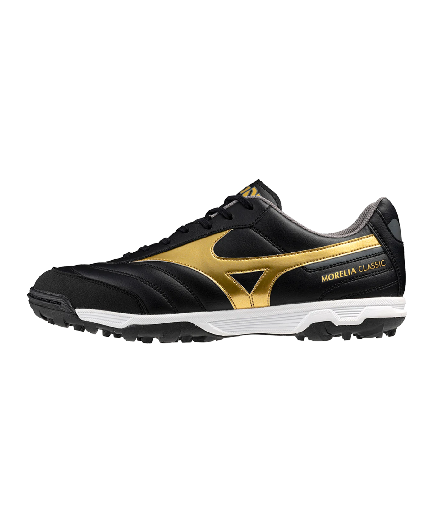 Mizuno Morelia Sala Classic TF Aurum Schwarz Gold F50
