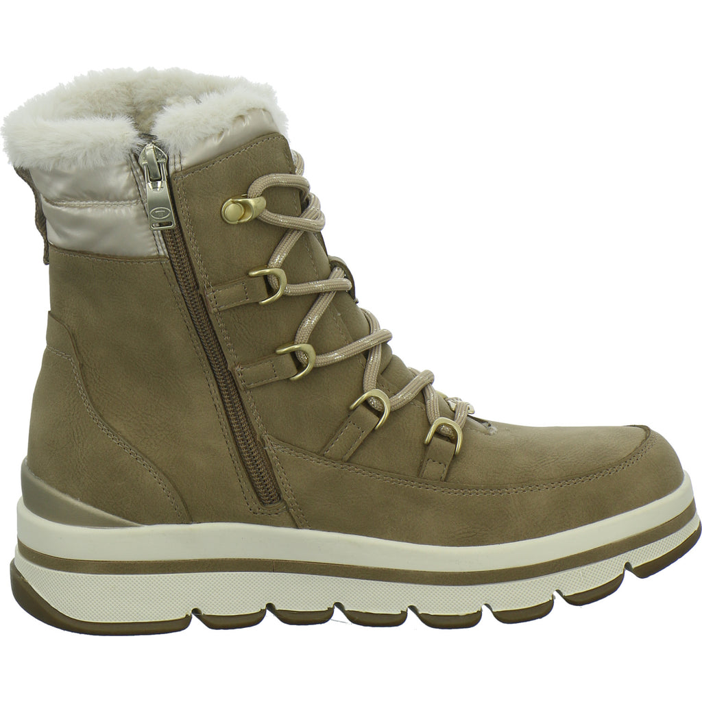 Tom Tailor Shoes Winterstiefel Damen Hellbraun