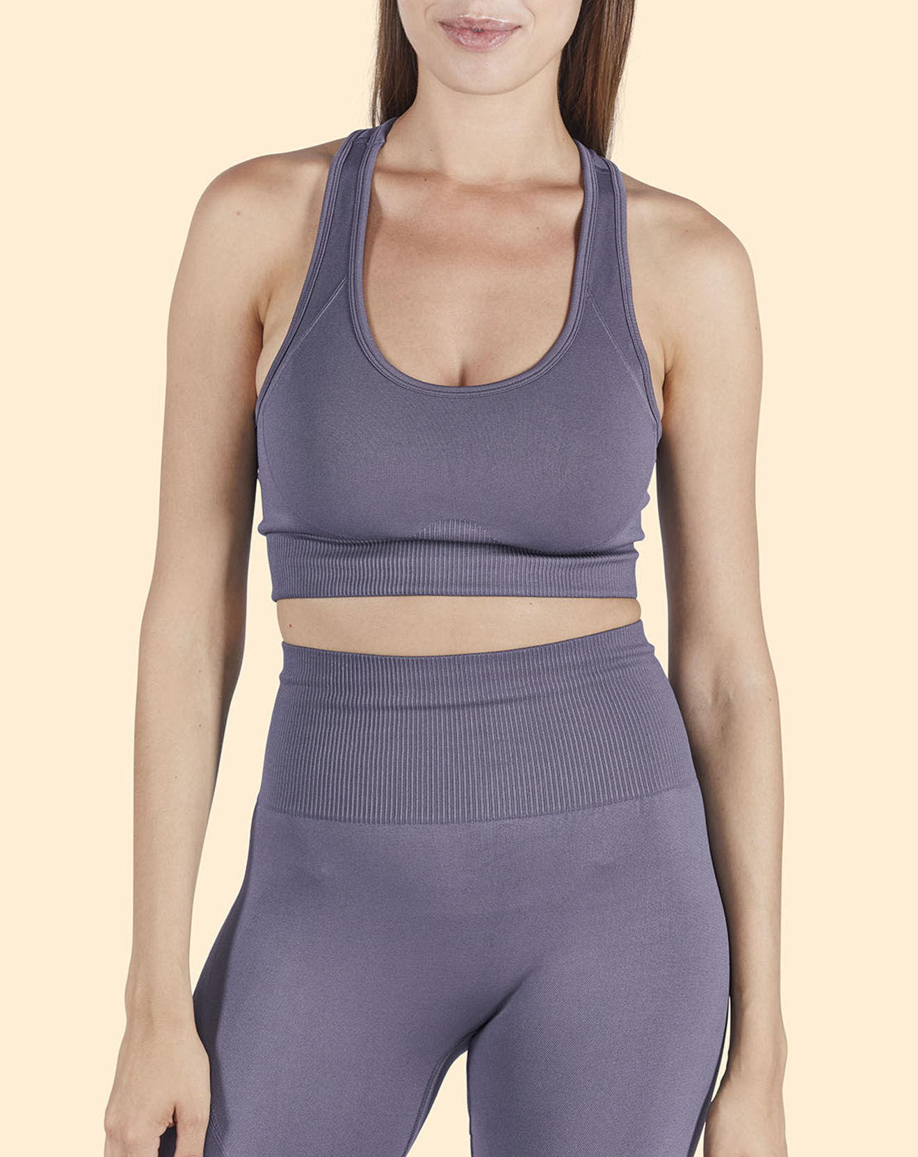 Onamaste Legging de sport mauve