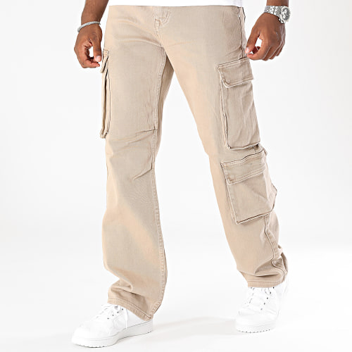 Jean Relaxed Fit Beige