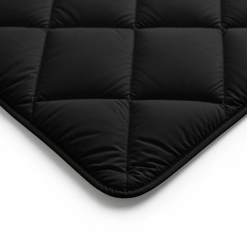 Dekbed zonder Overtrek Diamond 240x200 – Incl. Kussenslopen – Wasbaar – Zwart