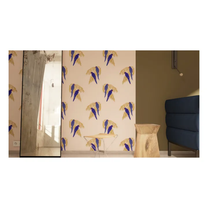 Season Paper Papier peint Parrots