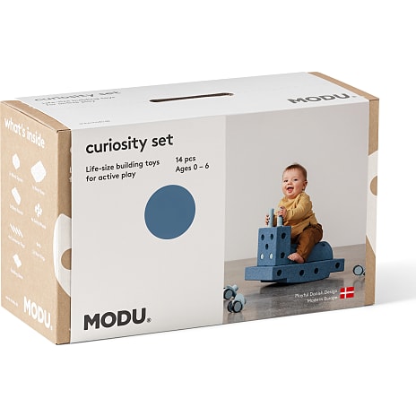 MODU Curiosity Sæt - Deep Blue / Sky Blue