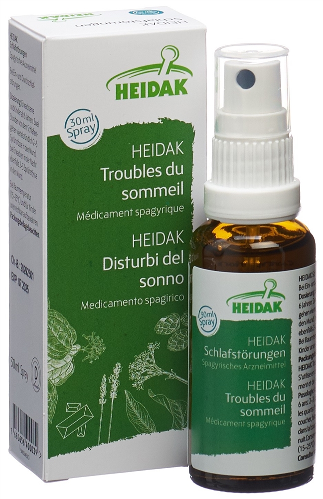 HEIDAK Schlafstörungen Spray Fl 30 ml