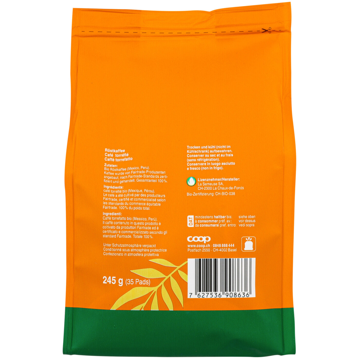 Naturaplan Bio Crema Pads 35 Stück
