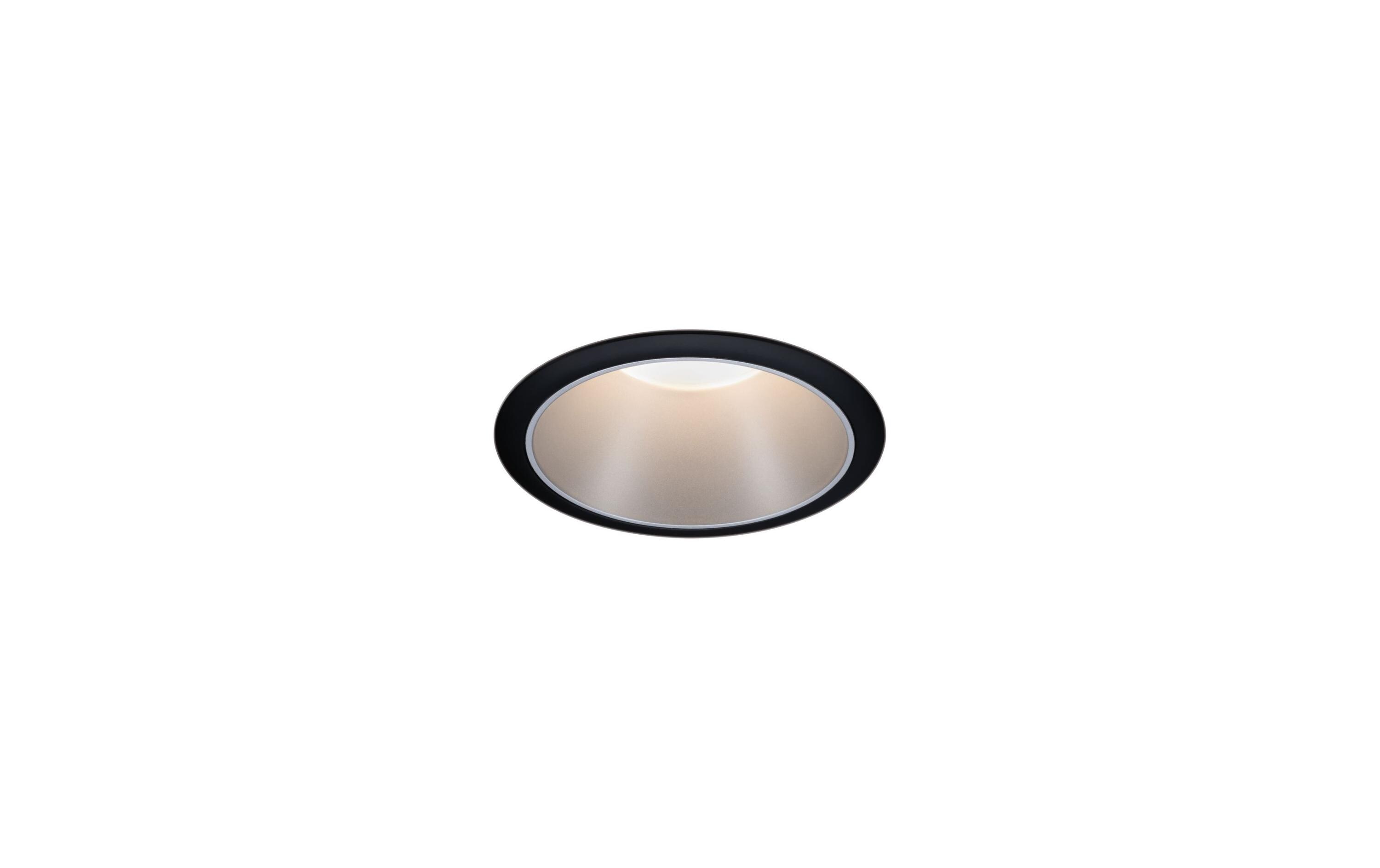 Einbauspot Cole Coin 3-Stepdim Set, 18W,2700K,Schwarz/SilberLED Einbauspot 3-Step-Dim Basisset