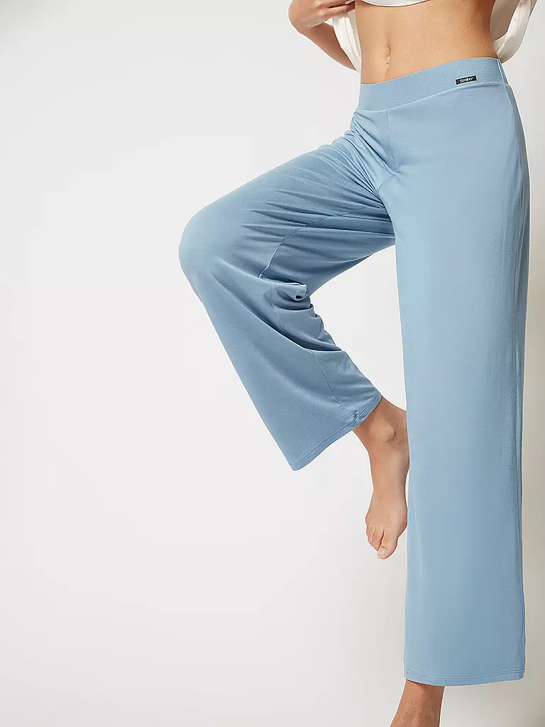 SKINY Pyjamahose blau