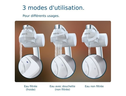 BRITA - Carafe Systeme de filtration sur robinet - - on tap v - 600 l