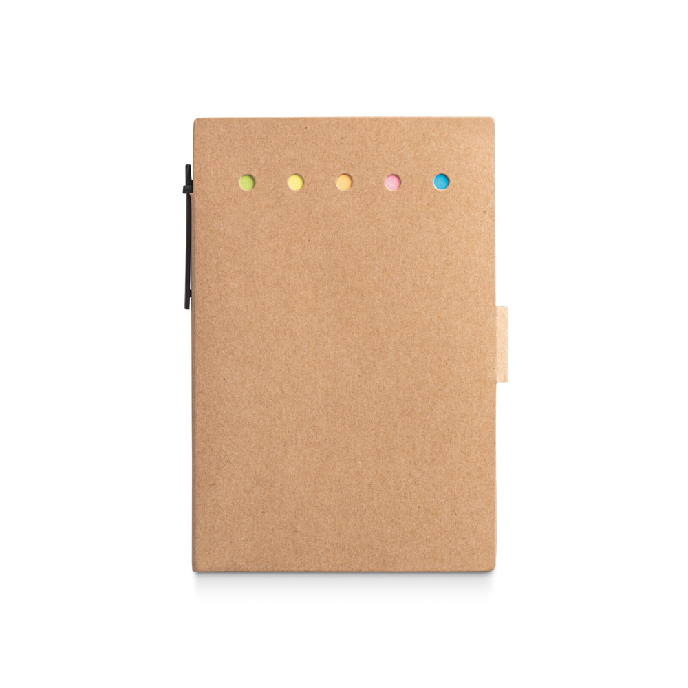 hi!dea 93791 - Carnet de notes adhésif, 6 types de feuilles autocollantes