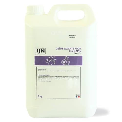 Crème lavante pour les mains IJN bidon de 5kg